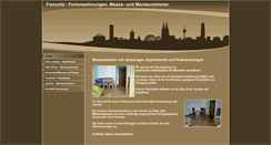 Desktop Screenshot of koeln-aachen-monteurzimmer.de